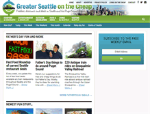 Tablet Screenshot of greaterseattleonthecheap.com